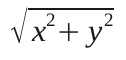 root x^2 y^2